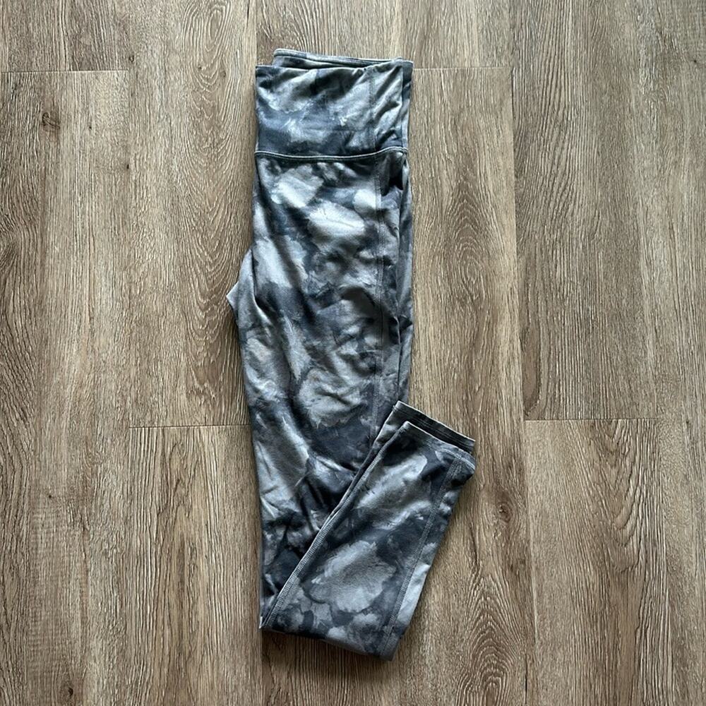Athleta Silver Bells High Rise Chaturanga Floral Tight Small